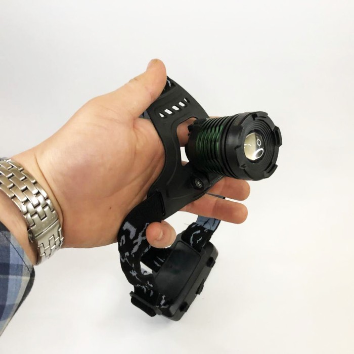 Ліхтарик побутовий налобний POLICE BL-2188B-T6, Налобний ліхтар з кріпленням на голову MZ-97