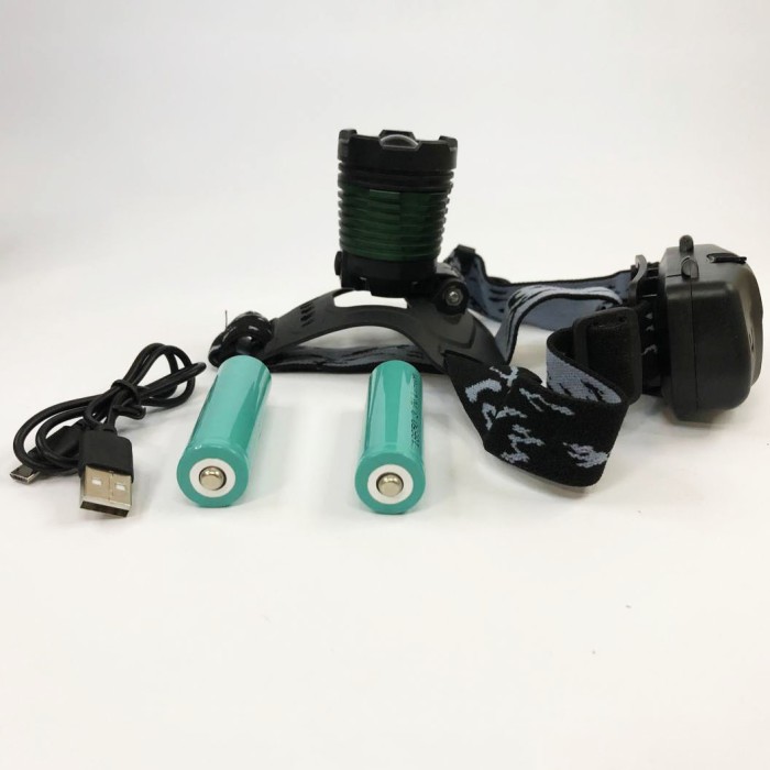 Ліхтарик побутовий налобний POLICE BL-2188B-T6, Налобний ліхтар з кріпленням на голову MZ-97