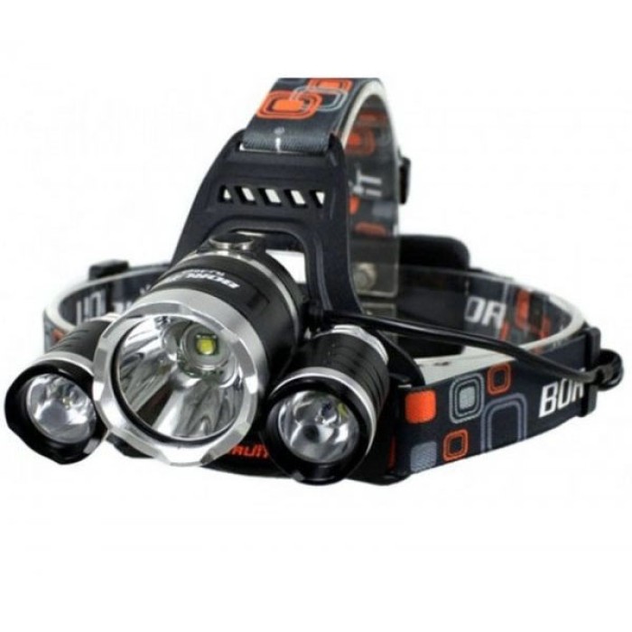 Ліхтар для голови зі світлодіодами Police, Налобний ліхтар з ремінцем на голову, Налобна лампа IU-63