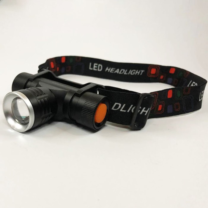 Портативний налобний ліхтарик, Головний ліхтар із зарядним пристроєм, Ліхтар для нічної їзди XS-10