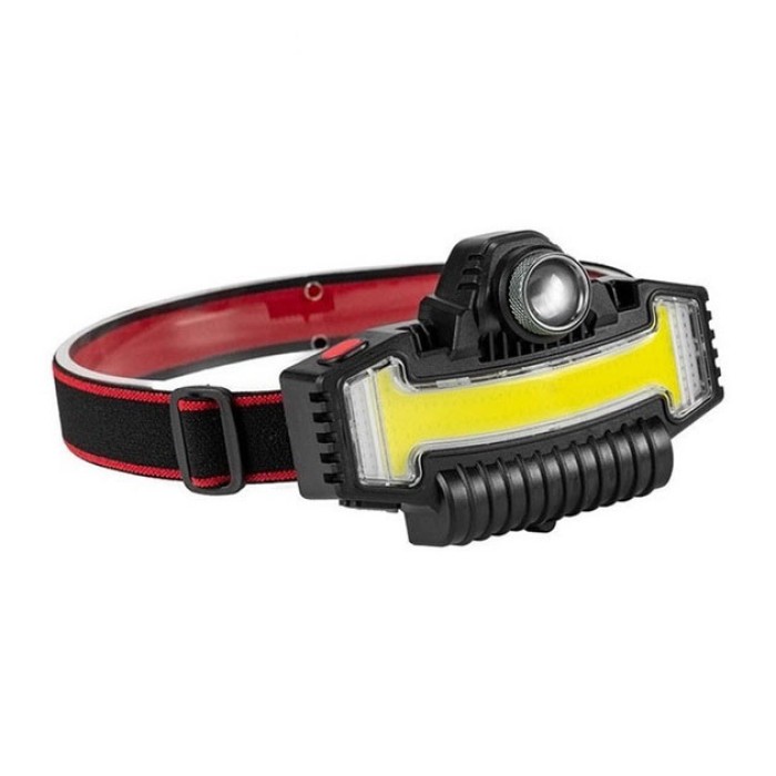 Ліхтарик акумуляторний наголовний Bailong BL-W685-LTS+COB+RGB, Налобний ліхтар з акумулятором ZH-13