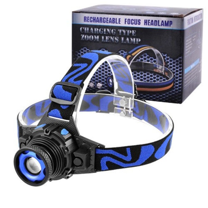 Налобний ліхтар bailong W001-XPE, Налобний ліхтар з лінзою Ліхтарик побутовий XH-27