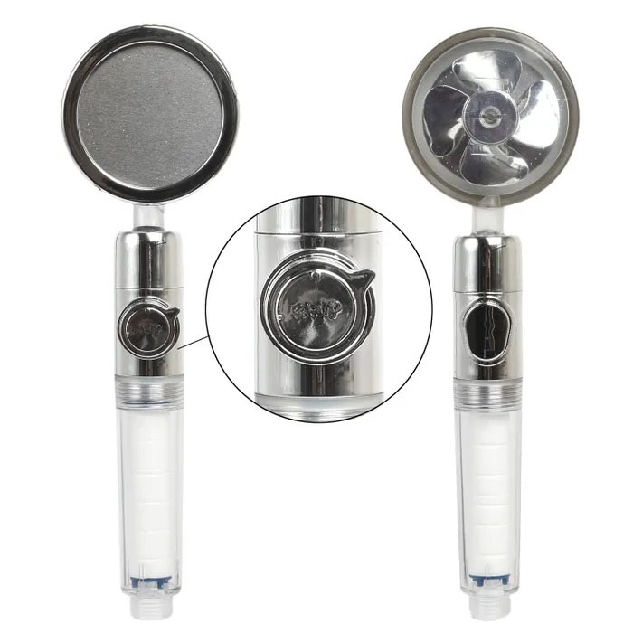 Насадка для душу трьома режимами, Насадка для душу з регульованими режимами, Лійка душова з клапаном FZ-93