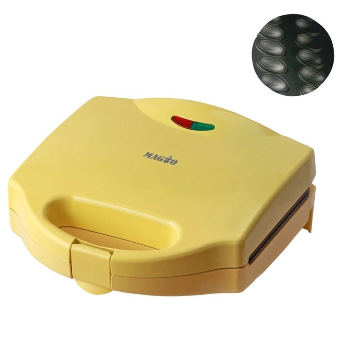 Якісна вафельниця для вафель MAGIO, Вафельниця для тонких вафель з антипригарним FG-59