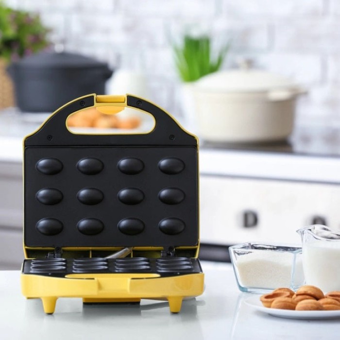 Якісна вафельниця для вафель MAGIO, Вафельниця для тонких вафель з антипригарним FG-59