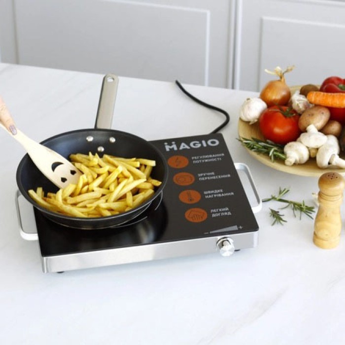 Кухонний посуд для готування електричний, Плита кухонна переносна, Міні електрична плита DX-11