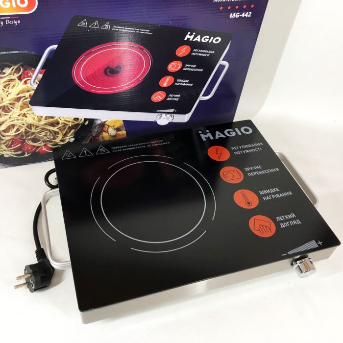 Кухонний посуд для готування електричний, Плита кухонна переносна, Міні електрична плита DX-11