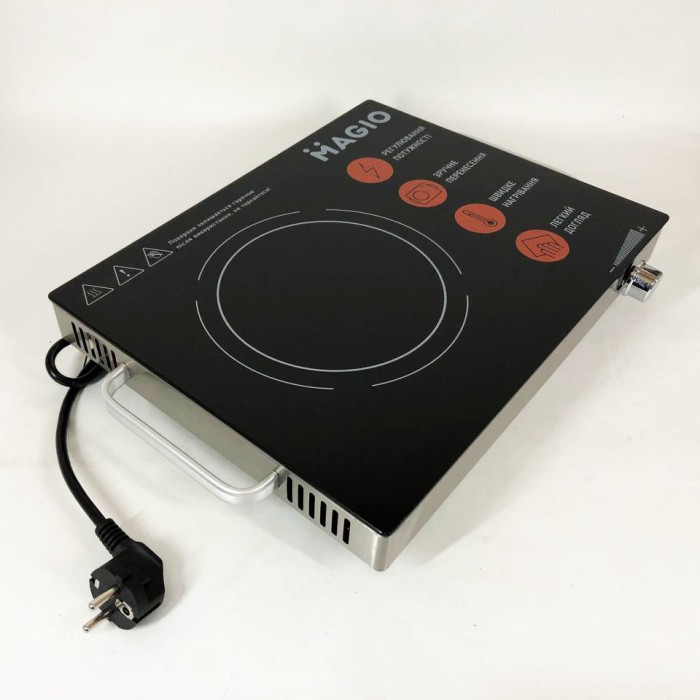 Потужна одноконфорочна електроплита MAGIO, Плити настільні для кухні переносні, Електричні електроплити TD-98
