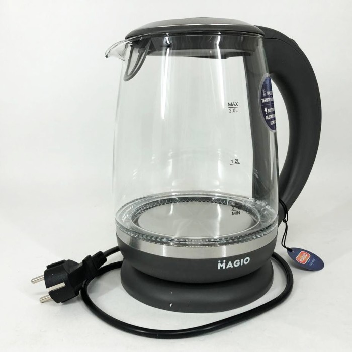 Електричний чайник з функцією автовимкнення 2, Чайник красивий електричний Потужний кухонний DT-73