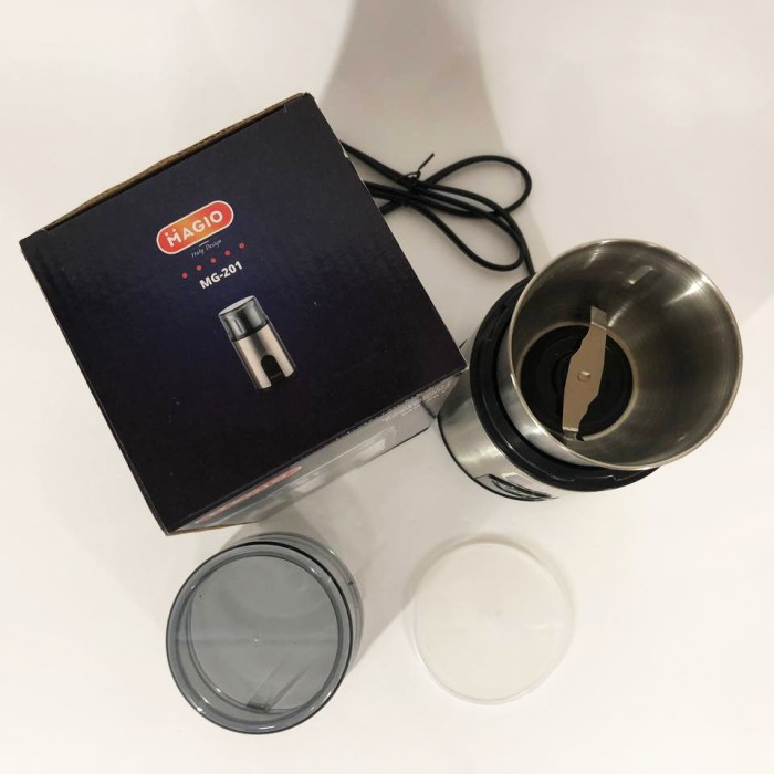 Млин побутовий для перемелювання кави MAGIO, Кавомолка потужна, Багатофункціональна кавомолка VT-20