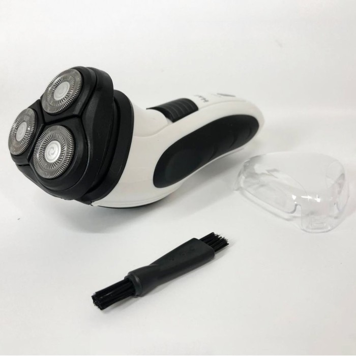 Електробритва для густої бороди MAGIO, Чоловіча бритва на батарейках, Акумуляторна машинка для стрижки VW-50