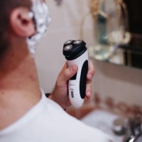 Електробритва для густої бороди, Бритва сітчаста професійна, Професійна бритва для чоловіків FG-80