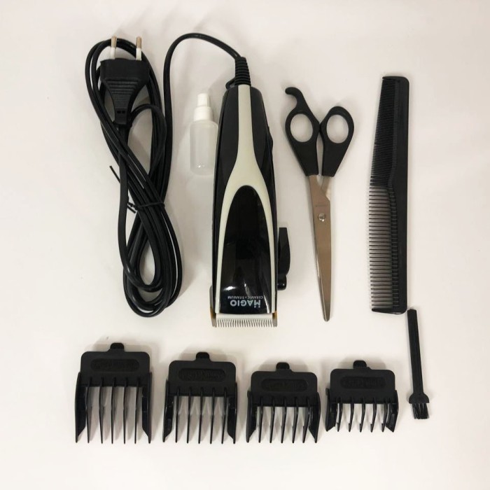 Універсальна машинка для стрижки голови і бороди MAGIO MG-184, Машинка для стрижки з безліччю насадок WI-22