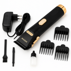 Електрична машинка з насадкою для бороди Magio, Машинка для підстригання, Тример бездротовий QT-36