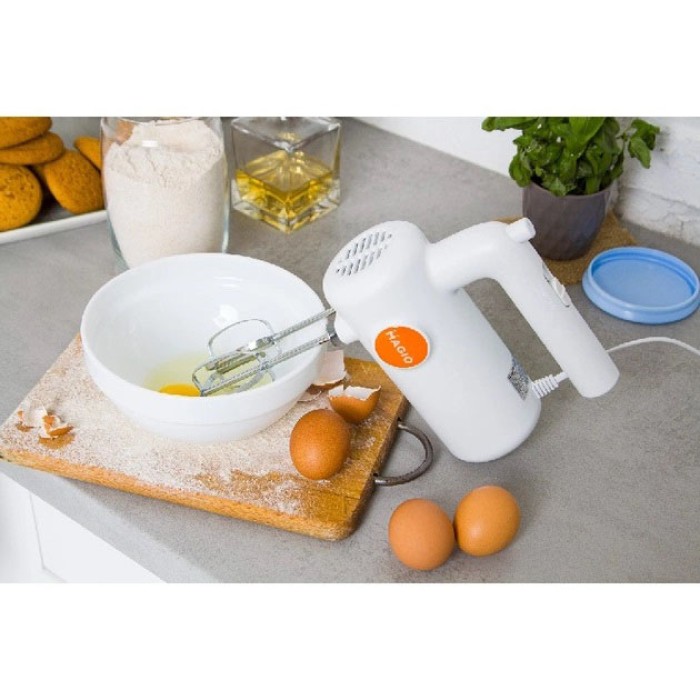 Хороший міксер для кухні з віночком MAGIO, Міксер ручний 7 швидкостей Ручний переносний NI-40
