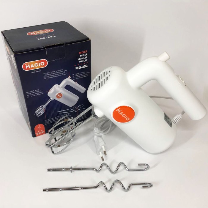 Універсальний ручний міксер, Міксер для приготування тортів і кремів Побутовий для кухні TU-94