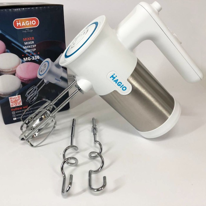Побутовий міксер з віночками, Домашній міксер, Міксер ручний для готування Універсальний ручний XU-84