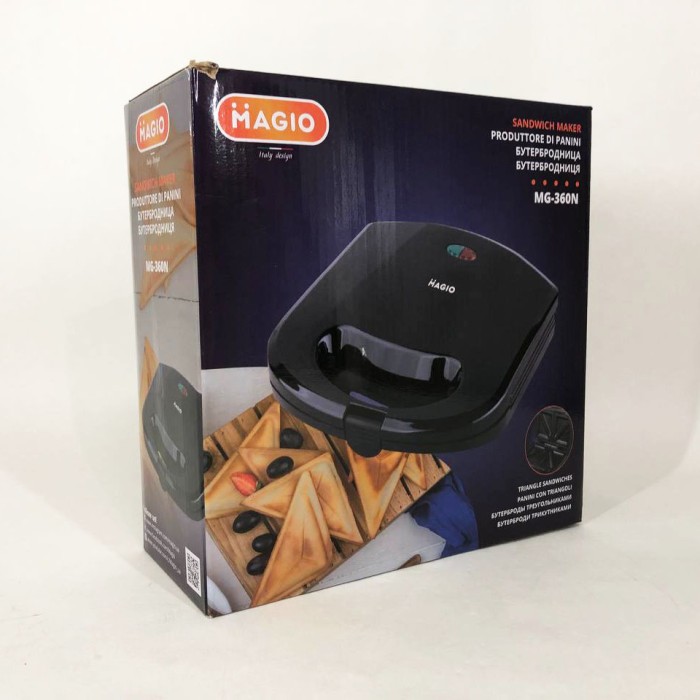 Бутербродниця з антипригарними панелями, Домашня бутербродниця на подарунок KM-43