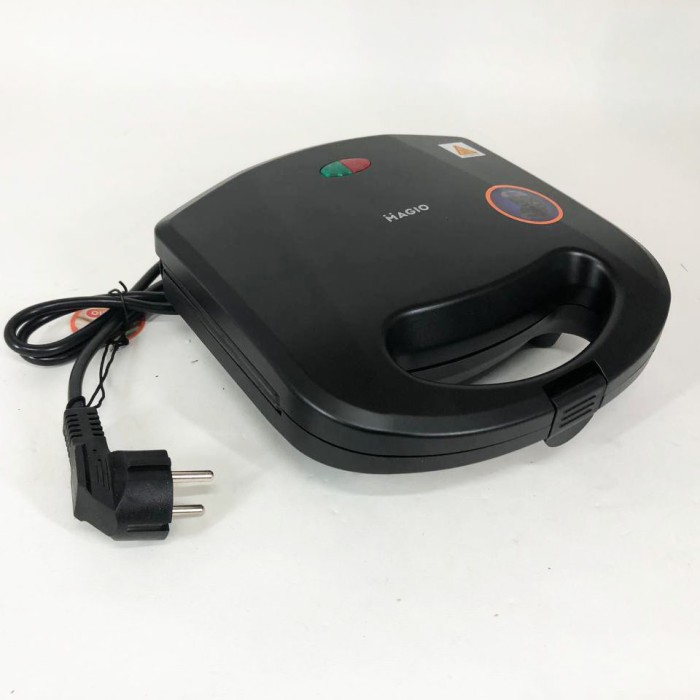 Бутербродниця з антипригарними панелями, Домашня бутербродниця на подарунок KM-43