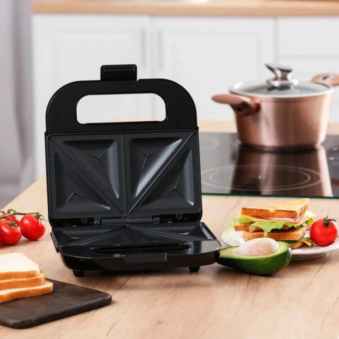 Мультимейкер для бутербродів MAGIO MG-375, Бутербродниця настільна для дому, Електрична сендвічниця AI-81
