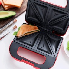 Бутербродниця гриль MAGIO MG-376 750 Вт, Бутербродниця для сніданків, Сендвічниця побутова PJ-38