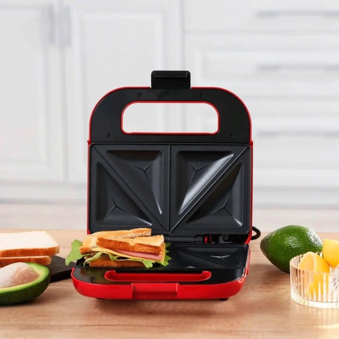 Бутербродниця гриль MAGIO MG-376 750 Вт, Бутербродниця для сніданків, Сендвічниця побутова PJ-38