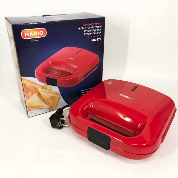 Електрична сендвічниця-бутербродниця MAGIO, Бутербродниця з антипригарними панелями FL-99