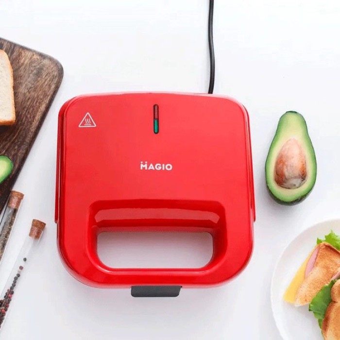 Електрична сендвічниця-бутербродниця MAGIO, Бутербродниця з антипригарними панелями FL-99
