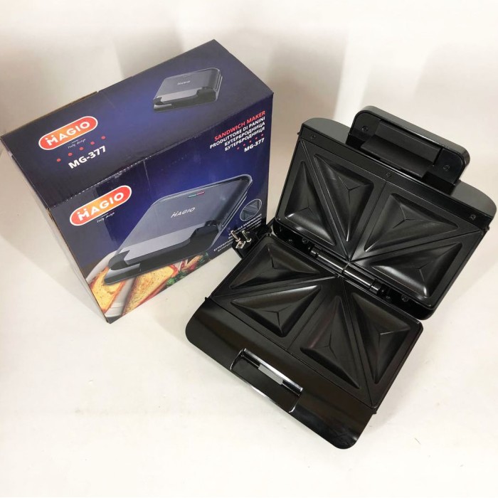 Мультимейкер для бутербродів MAGIO MG-377, Бутербродниця мультимейкер, Електробутербродниця ER-12