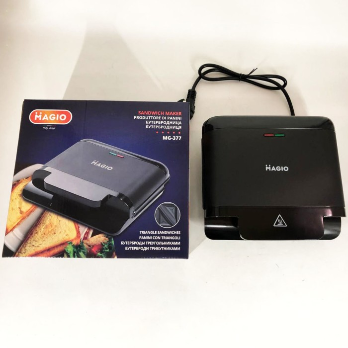 Мультимейкер для бутербродів MAGIO MG-377, Бутербродниця мультимейкер, Електробутербродниця ER-12