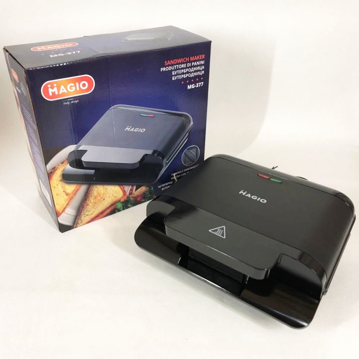 Мультимейкер для бутербродів MAGIO MG-377, Бутербродниця мультимейкер, Електробутербродниця ER-12