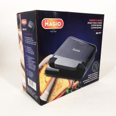Мультимейкер для бутербродів MAGIO MG-377, Ребриста бутербродниця, Сендвічниця побутова CW-93