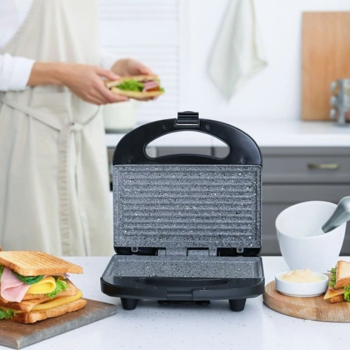 Гриль для стейків MAGIO MG-367 780 Вт, Мультифункціональний гриль Притискний TV-65