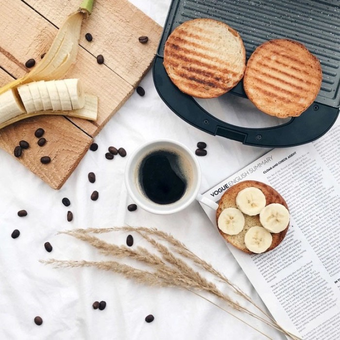 Гриль електричний для дачі, Потужний притискний електрогриль для дому Грильниця стейків JD-85