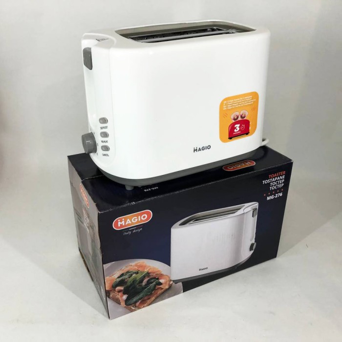 Тостер хорошої якості MAGIO, Тостер для кухні побутовий, Тостер для 2 штук хліба кухні RW-50
