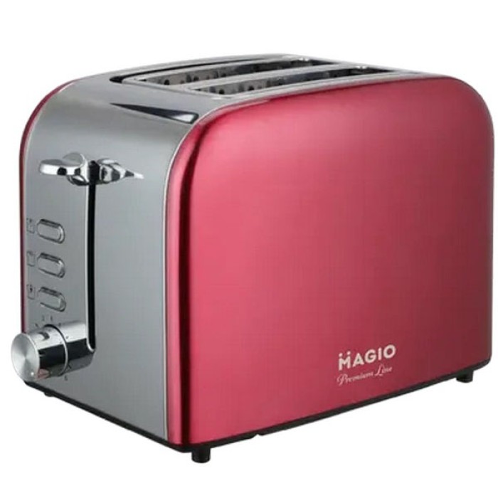 Тостер хорошої якості Magio, Тостер для смаження хліба на 2 скибочки з терморегулятором EX-65