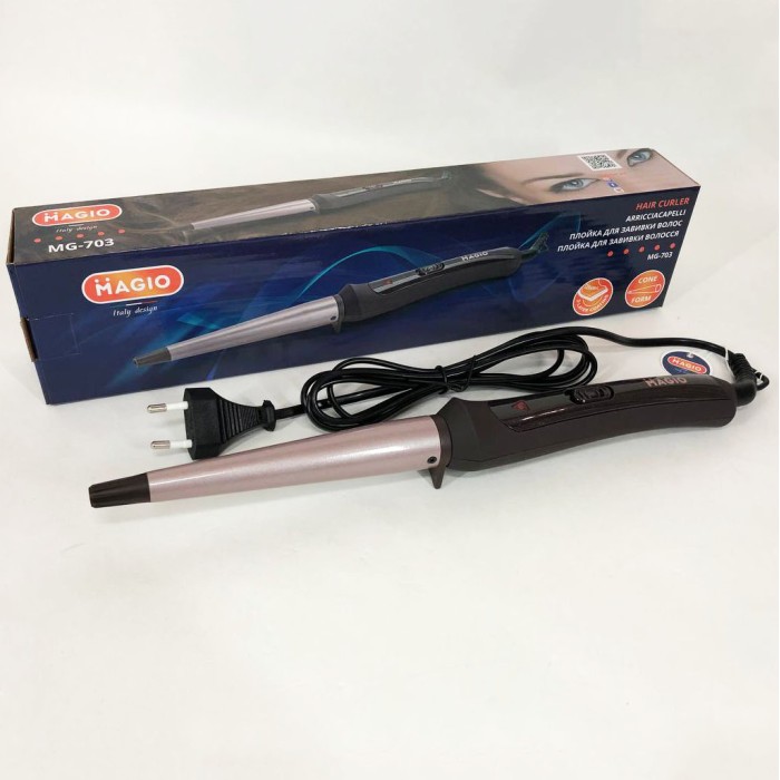Професійні щипці для завивки волосся MAGIO, Щипці для завивки хвилястого волосся Плойка кучерів RT-61