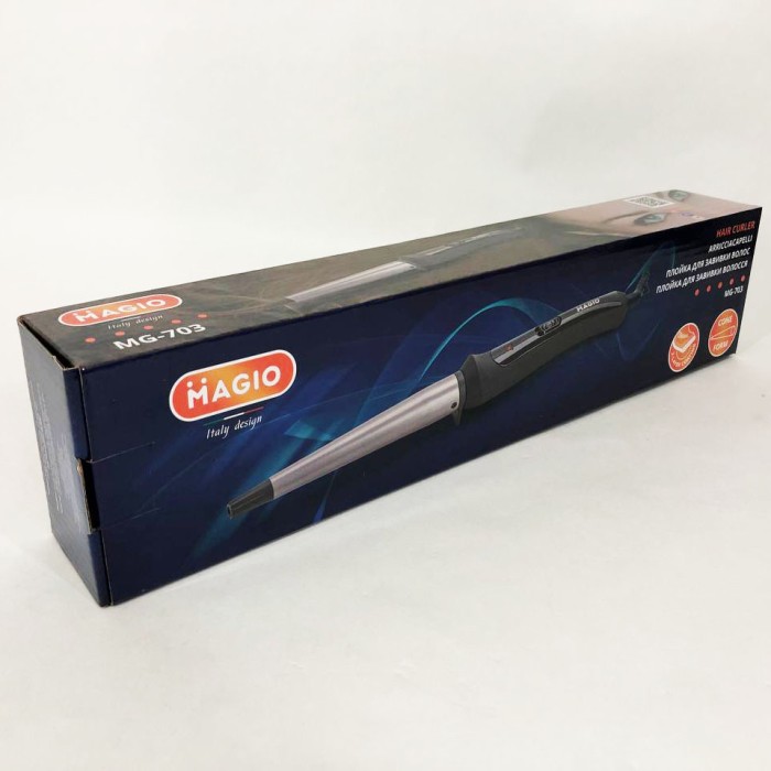 Професійні щипці для завивки волосся MAGIO, Щипці для завивки хвилястого волосся Плойка кучерів RT-61