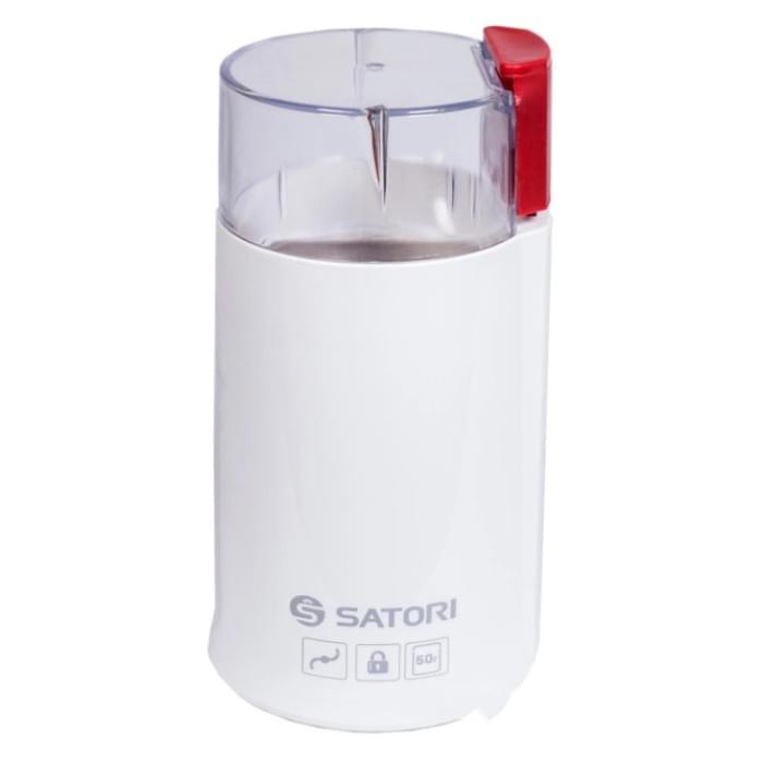 Кавомолка електрична найкраща SATORI SG-1802-RD, Подрібнювач кави, Побутовий подрібнювач LA-766 кавових зерен