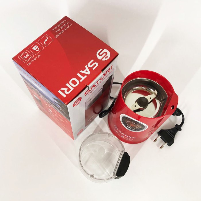 Млин побутовий для перемелювання кави Satori, Роторна професійна кавомолка, Ножова кавомолка для дому CL-40