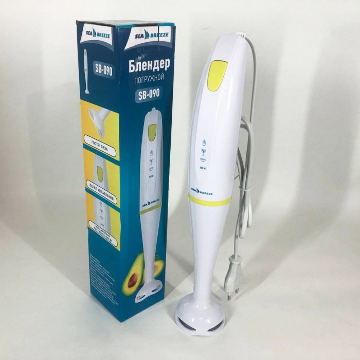 Блендер для крем-супу SeaBreeze SB-090 500 Вт, Блендер занурювальний красивий Легкий для дому IF-89