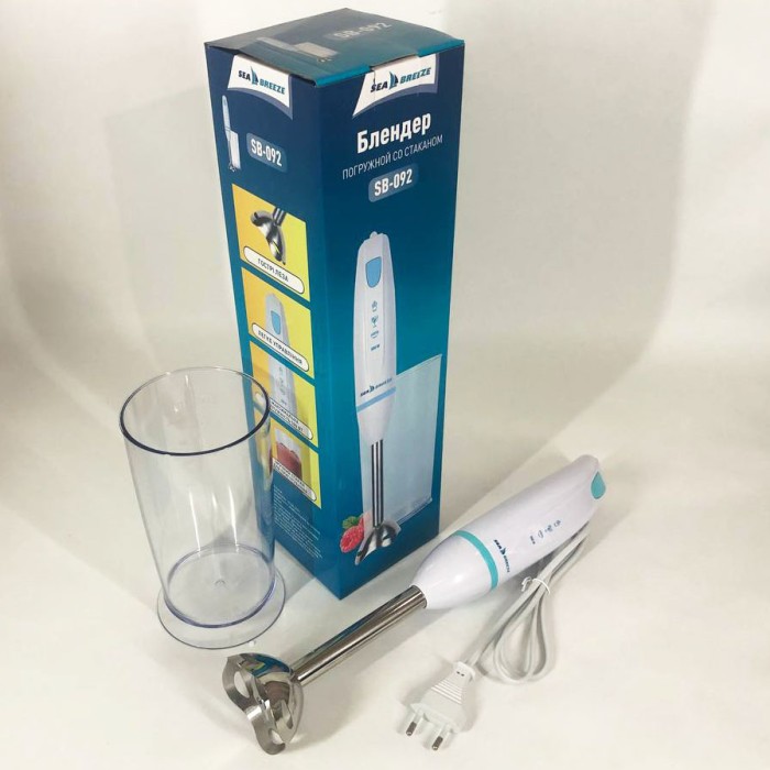 Блендер подрібнювач для коктейлів, Електричний блендер подрібнювач Легкий для дому CR-16