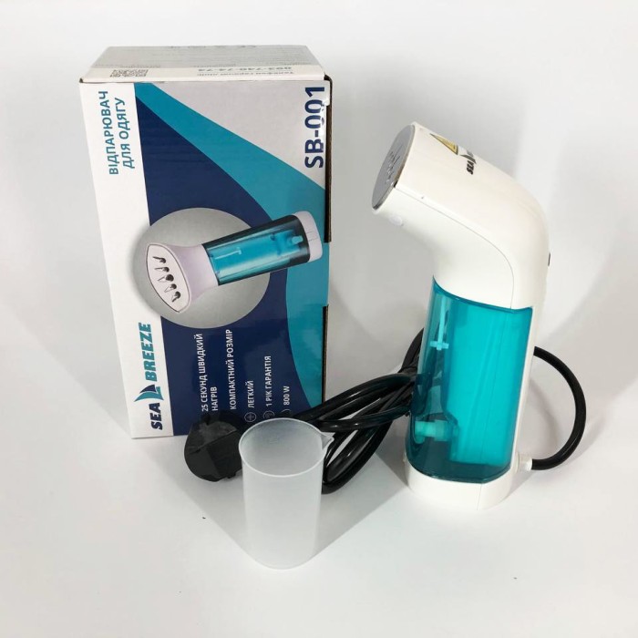 Кращий відпарювач для одягу SeaBreeze SB-001, Портативний ручний відпарювач для подорожей KP-76