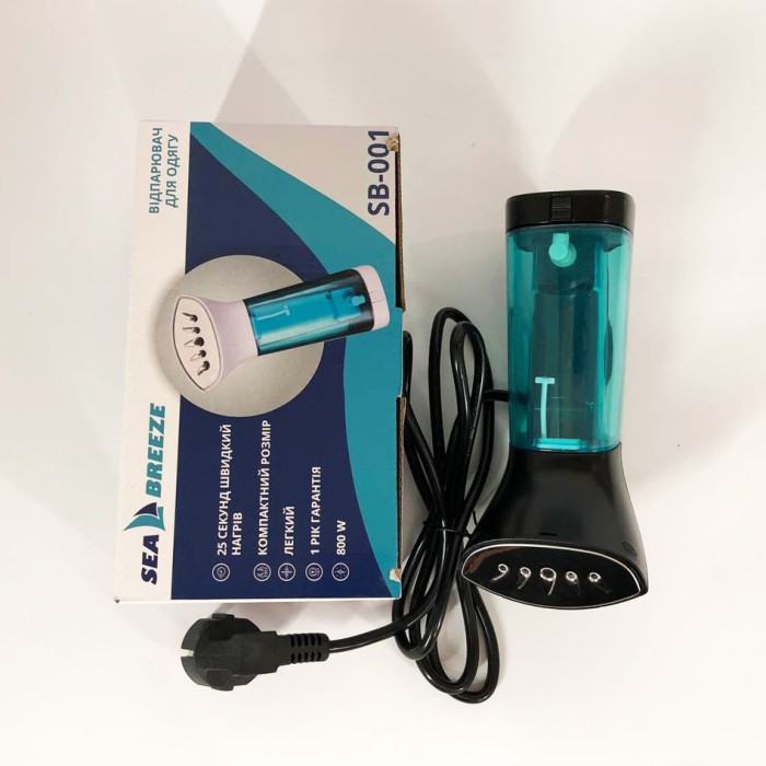 Ручний відпарювач для різноманітних тканин SeaBreeze, Ручний побутовий відпарювач IX-86