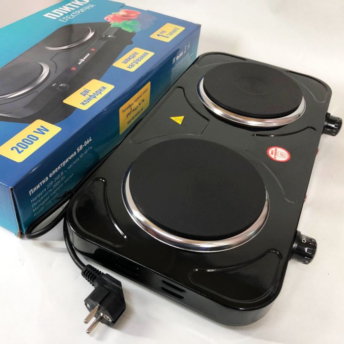 Зручна настільна плита для приготування страв Sea, Побутова настільна плита для дому HR-27