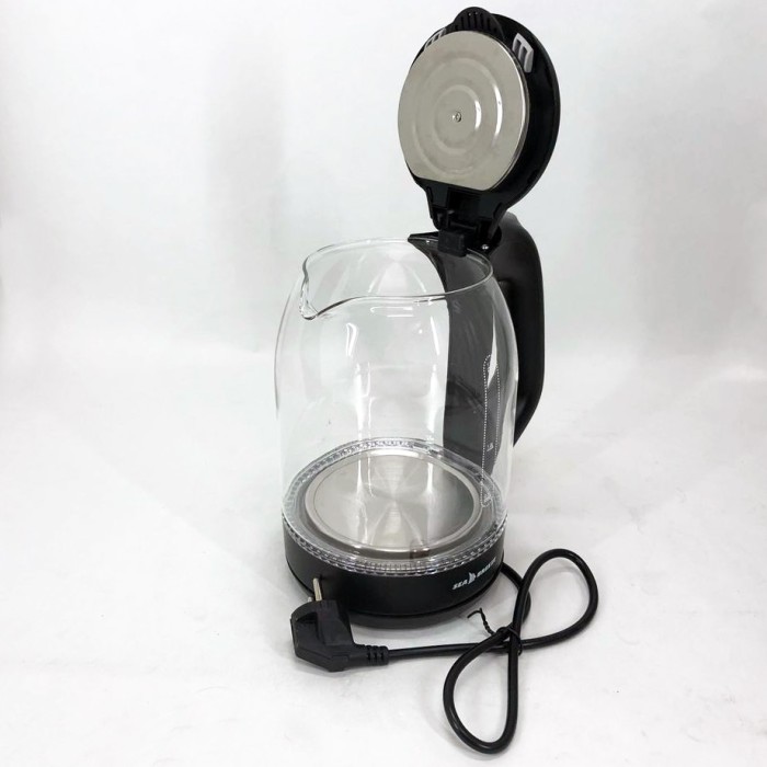 Електрочайник для чаю і води SeaBreeze SB-014 1.8 л 1800 Вт, Тихий чайник з підсвічуванням QL-76