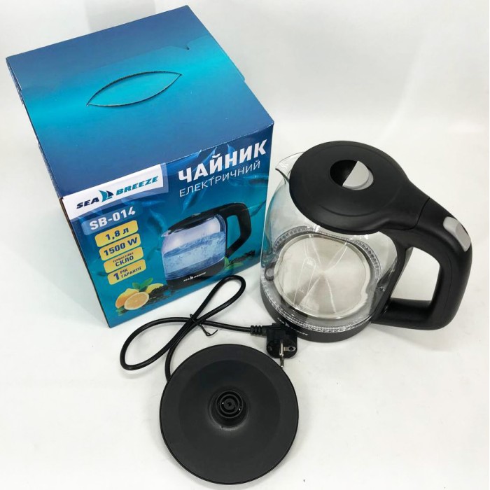 Електрочайник для чаю і води, Зручний електричний чайник для кухні, Чайник красивий електричний YJ-98