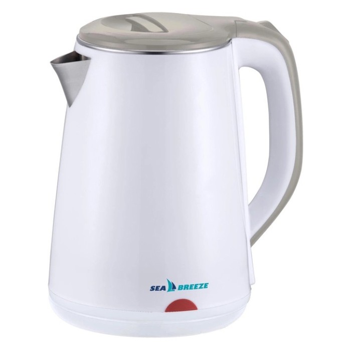 Електричний безшумний чайник з автоматичним відключенням SeaBreeze SB-010 2000Вт 1.8л, Тихий чайник QE-76