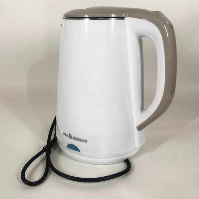 Електричний безшумний чайник з автоматичним відключенням SeaBreeze SB-010 2000Вт 1.8л, Тихий чайник QE-76
