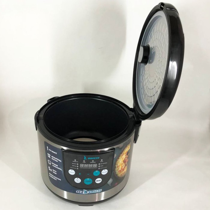 Бюджетна мультиварка SeaBreeze SB-044 900 Вт, Мультиварка пароварка якісна, Мультиварка UQ-234 5 літрів
